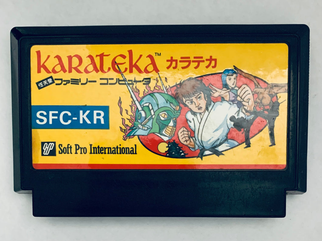 Karateka - Famicom - Family Computer FC - Nintendo - Japan Ver. - NTSC-JP - Cart (SFC-KR)