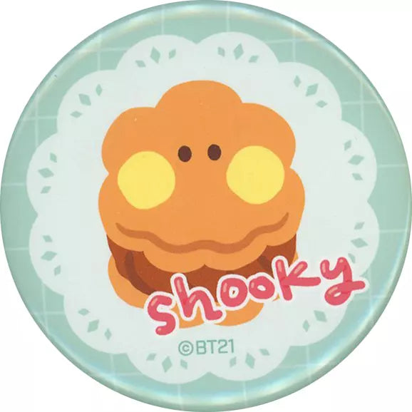 BT21 - SHOOKY - Can Badge - BTS