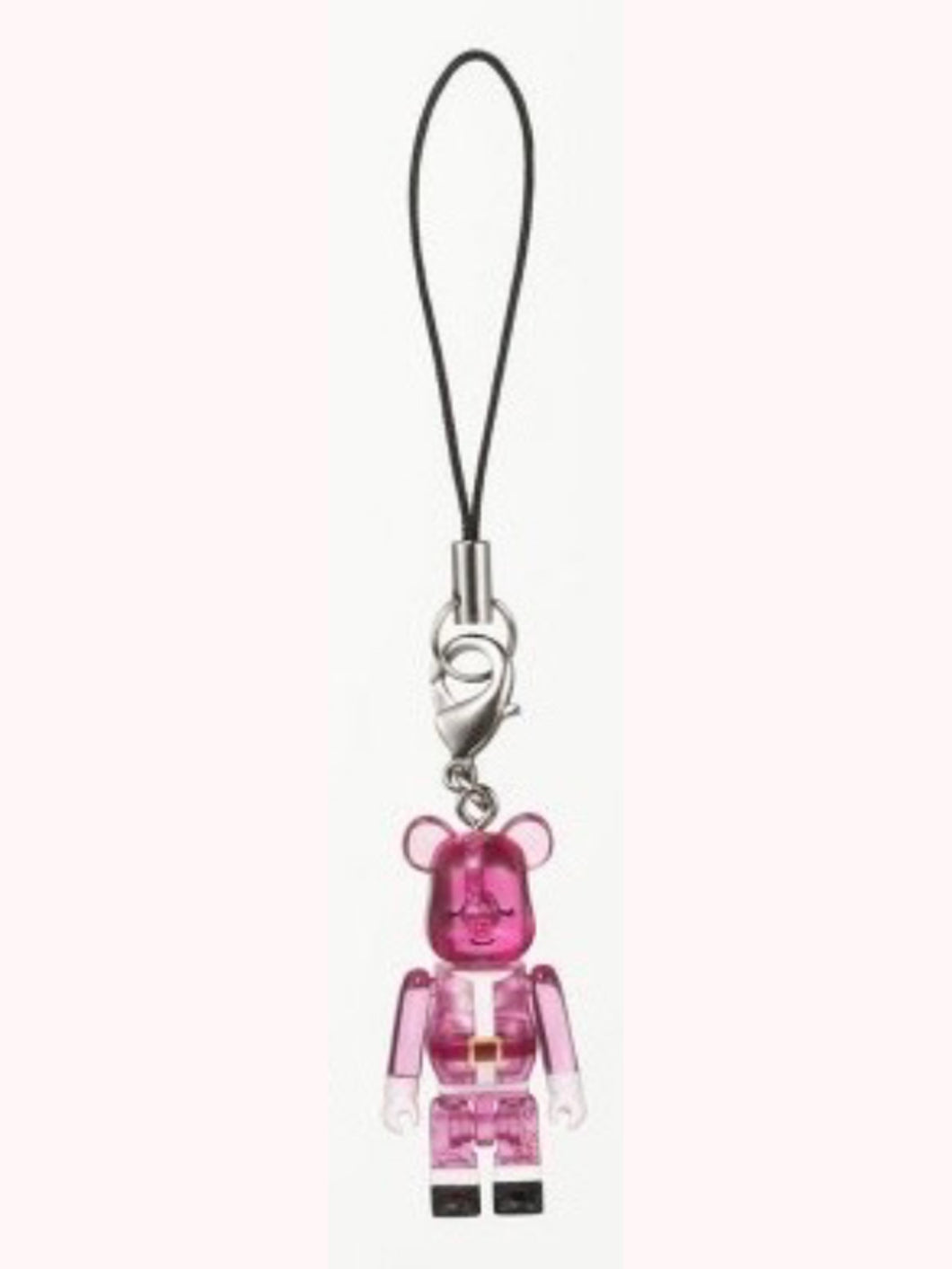 Bear Santa BE@RBRICK Strap - Clear Pink ver.