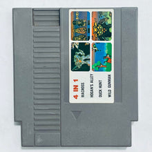 Load image into Gallery viewer, 4 in 1 - NES Clone / Famiclone - FC/NES - Vintage Cart
