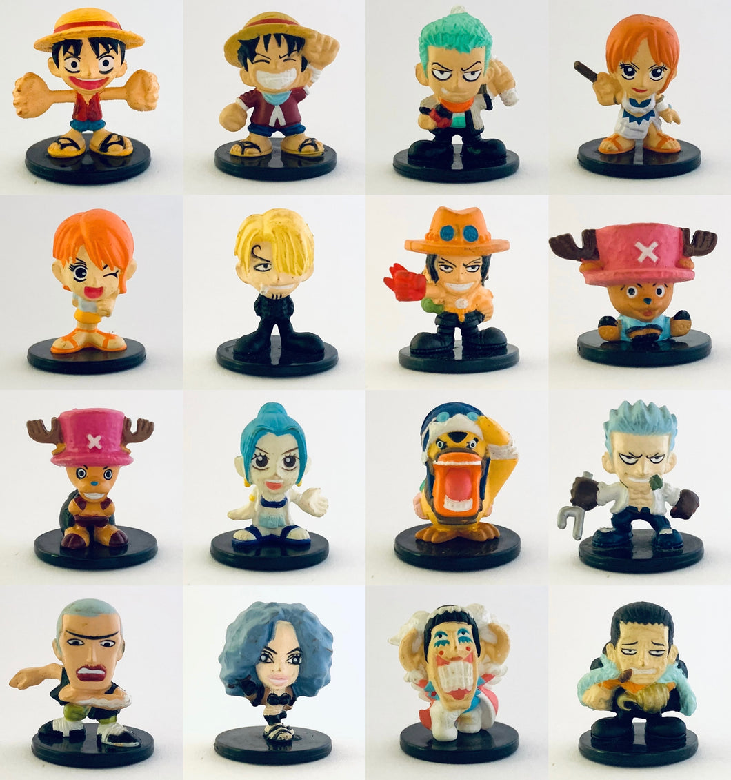 One Piece - Petit Pon Character Series TV Anime OP - Mini Figure Set (16 PCS)