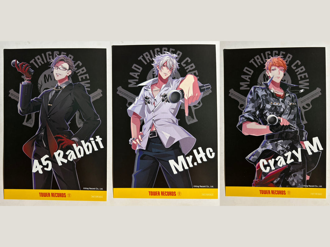 Hypnosis Mic -Division Rap Battle- MAD TRIGGER CREW - Postcard - Set of 3