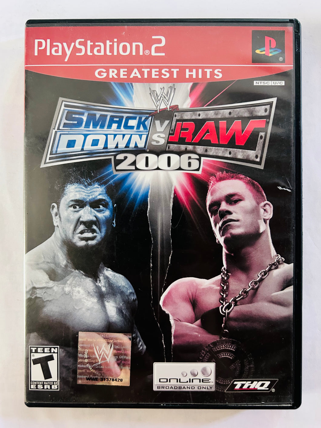 WWE SmackDown! vs. Raw 2006 - Playstation 2 / PS2 - NTSC - CIB (SLUS-21286GH)