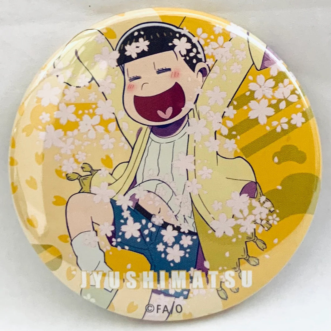 Osomatsu-san - Matsuno Jyushimatsu - Trading Can Badge - Hanami ver.