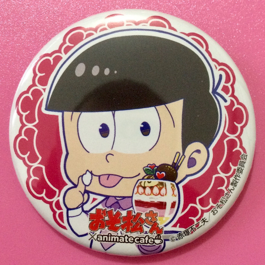 Osomatsu-san x Animate Cafe - Matsuno Osomatsu - Can Badge