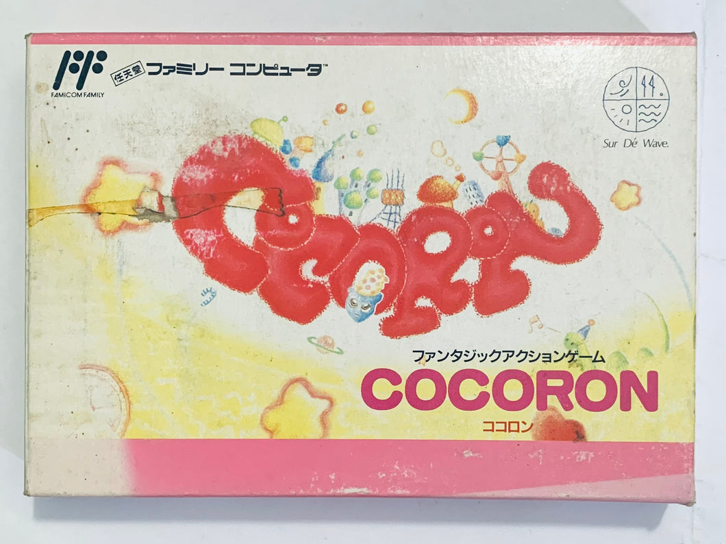 Cocoron - Famicom - Family Computer FC - Nintendo - Japan Ver. - NTSC-JP - CIB (TKR-8C)