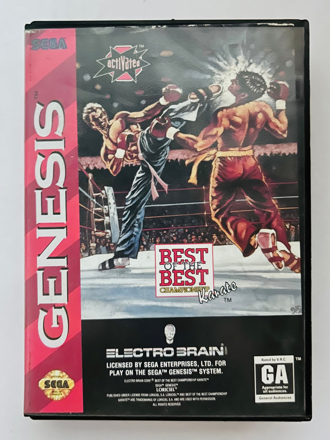 Best of the Best: Championship Karate - Sega Genesis - NTSC - Box & Manual (T-107016)