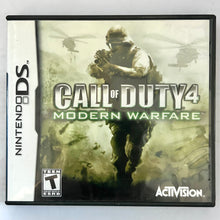Load image into Gallery viewer, Call of Duty 4: Modern Warfare - Nintendo DS / DSLite DSi XL  - NTSC - Box &amp; Manual (NTR-YCOE-USA)
