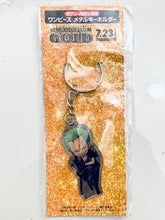 Load image into Gallery viewer, One Piece Film Gold - Roronoa Zoro - 7-Eleven no OP Otakara Campaign - Metal Keychain
