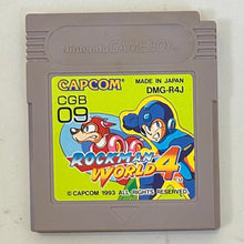 Load image into Gallery viewer, RockMan World 4 - GameBoy - Game Boy Pocket / Color / GBA - JP - Cartridge (DMG-R4J-JPN)
