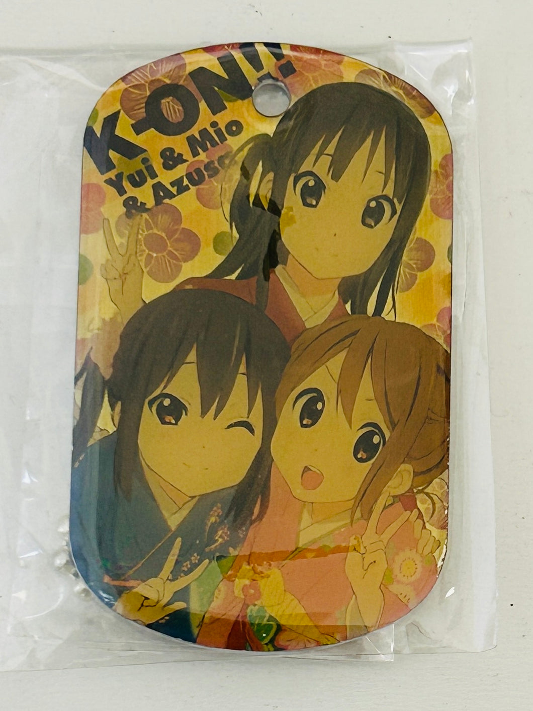 K-ON!! - Mio, Yui & Azusa - Metal Tag
