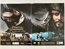 Load image into Gallery viewer, Piratas del Caribe: At World&#39;s End - PS2 Xbox 360 Wii NDS PC - Original Vintage Advertisement - Print Ads - Laminated A3 Poster
