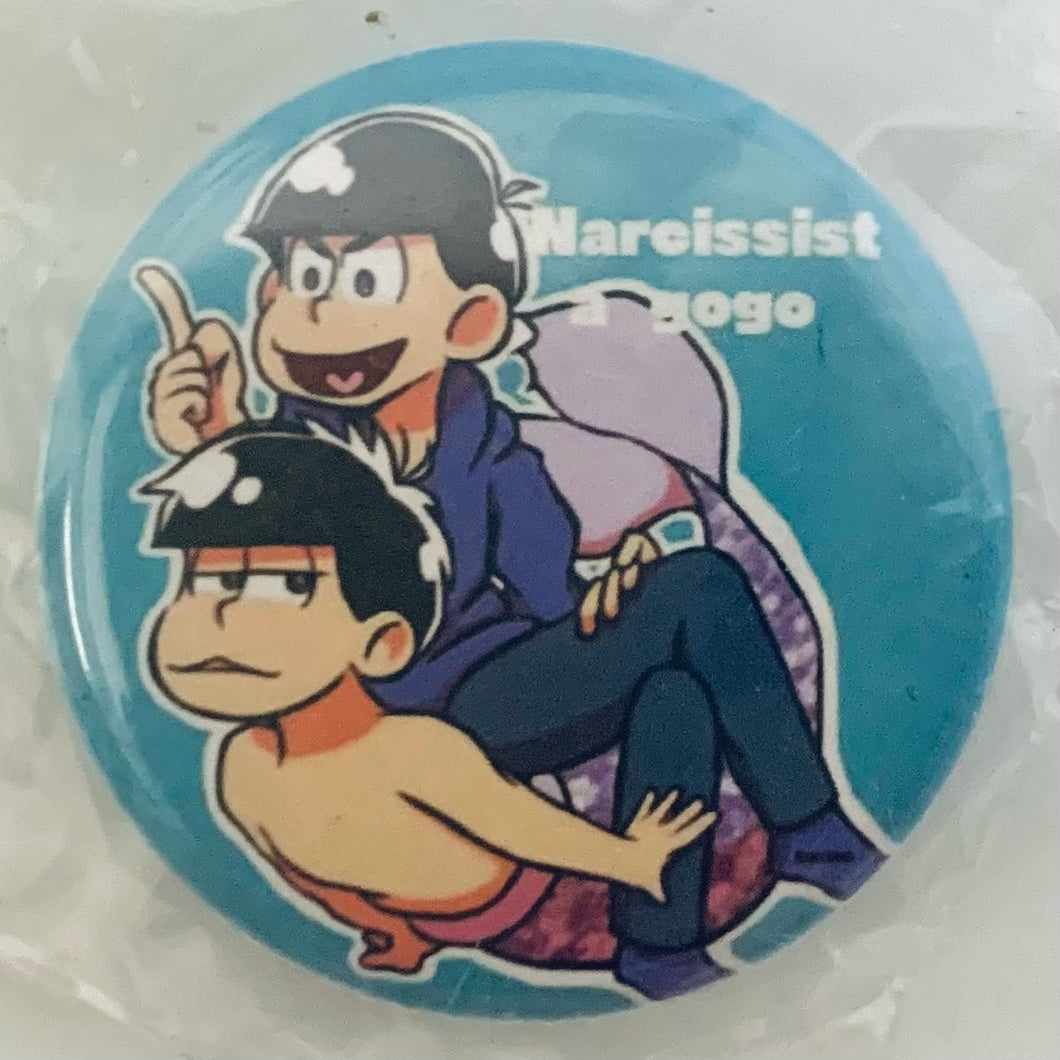 Osomatsu-san - Matsuno Karamatsu & Matsuno Ichimatsu - Can Badge - Doujin Goods