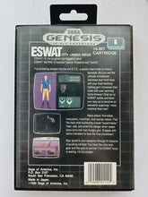Load image into Gallery viewer, ESWAT: City Under Siege - Sega Genesis - NTSC - Box Only (1110)
