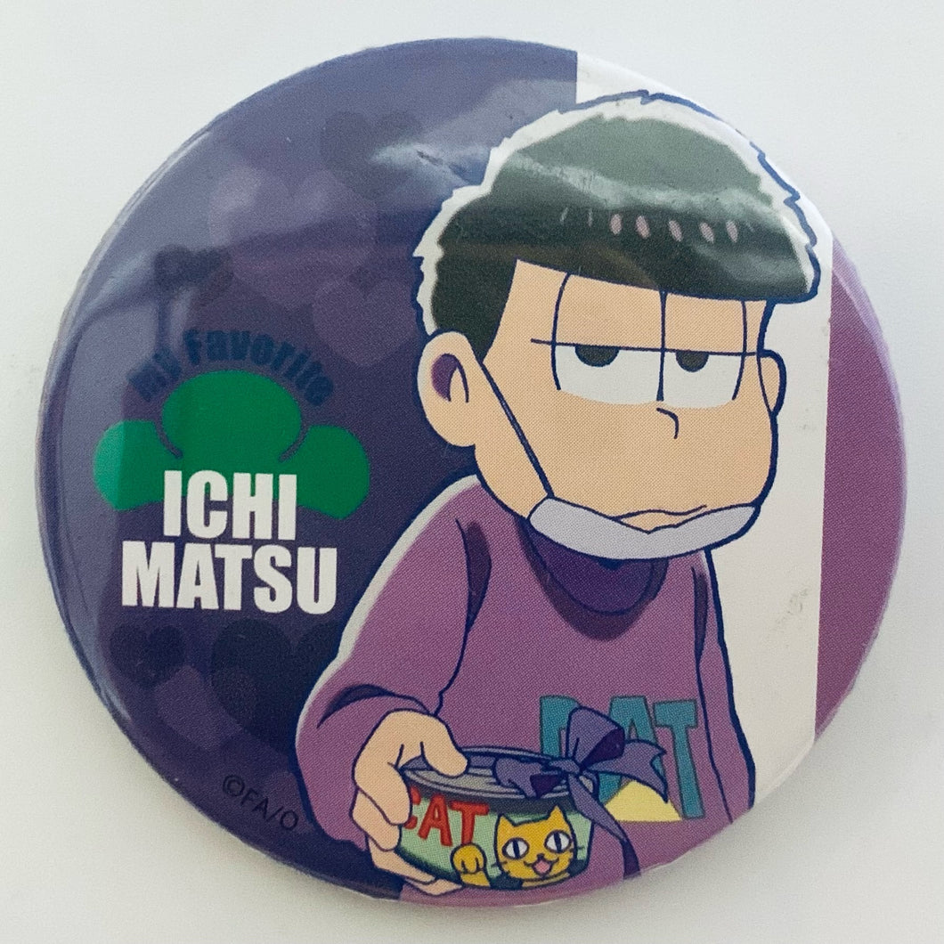 Osomatsu-san - Matsuno Ichimatsu - Can Badge - Present ver.