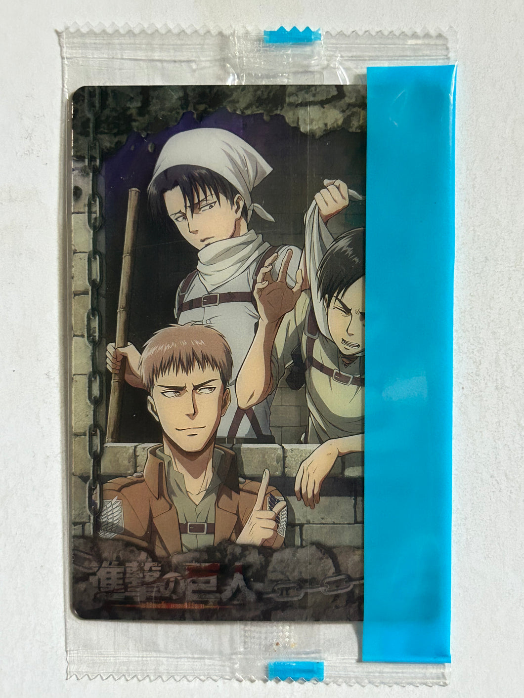 Attack on Titan - Levi, Eren & Jean - Clear Card