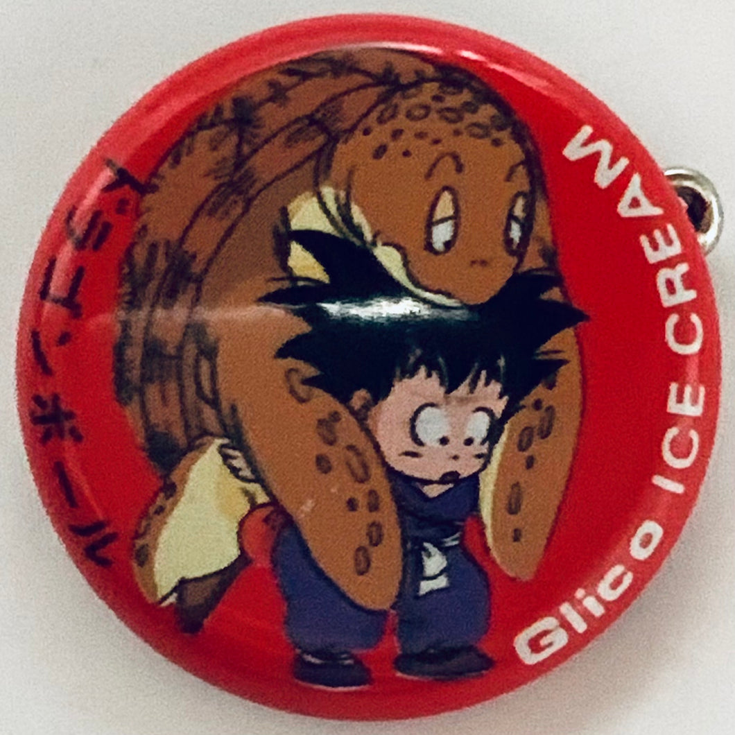 Dragon Ball - Son Goku & Umigame - Can Badge - Glico Ice Cream Gift