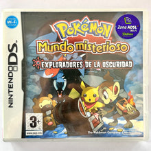 Load image into Gallery viewer, Pokémon Mundo Misterioso: Exploradores de la Oscuridad - Nintendo DS / DSLite DSi XL - PAL - Box &amp; Manual (NTR-YFYP-ESP)
