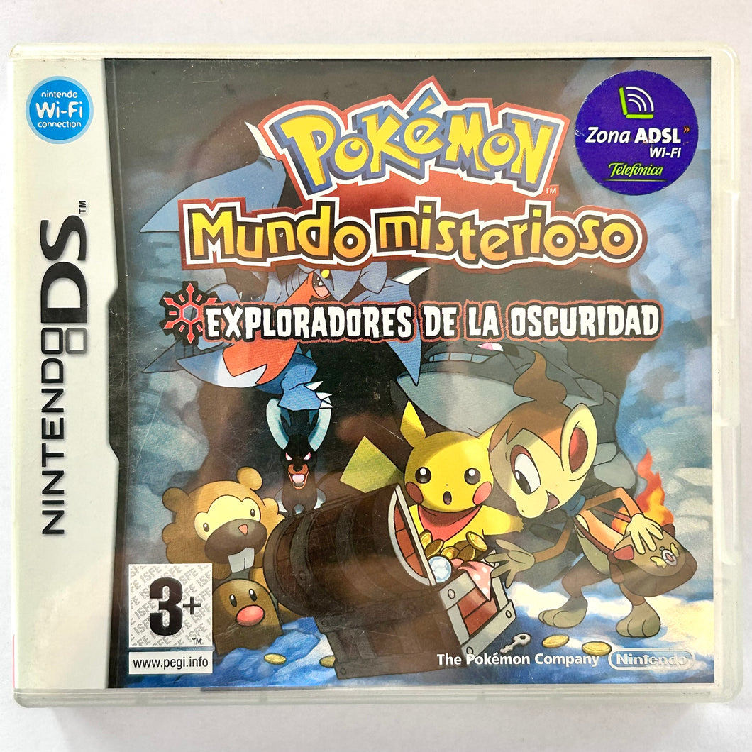 Pokémon Mundo Misterioso: Exploradores de la Oscuridad - Nintendo DS / DSLite DSi XL - PAL - Box & Manual (NTR-YFYP-ESP)