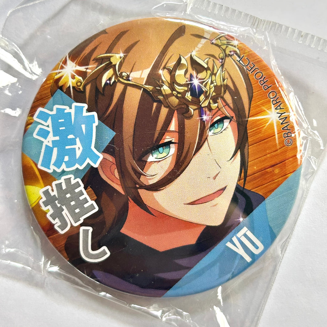 Band Yarouze! - Yuu - Super Push Can Badge - Chara Lucky Kuji ~vol.3~ (Prize D)