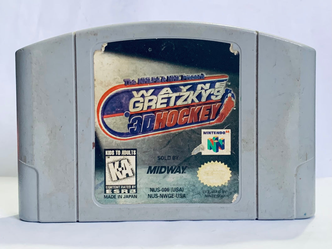 Wayne Gretzky's 3D Hockey - Nintendo 64 - N64 - NTSC-US - Cart (NUS-NWGE-USA)