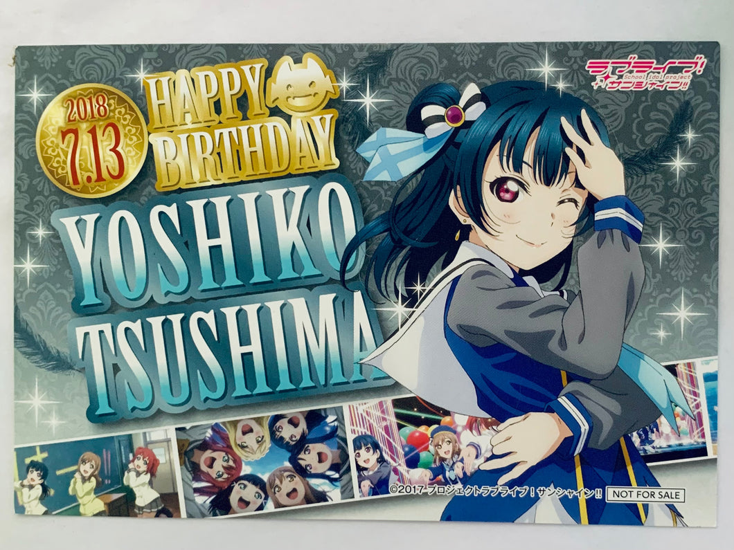 Love Live! Sunshine!! - Tsushima Yoshiko - Birthday Card