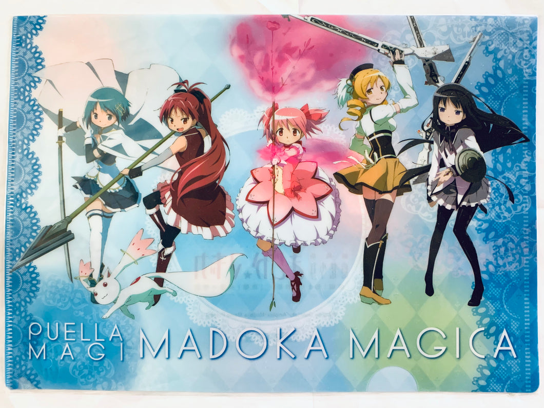 Gekijouban Mahou Shoujo Madoka★Magica - Homura, Madoka, Kyuubey, Sayaka, Kyouko & Mami - A4 Clear File