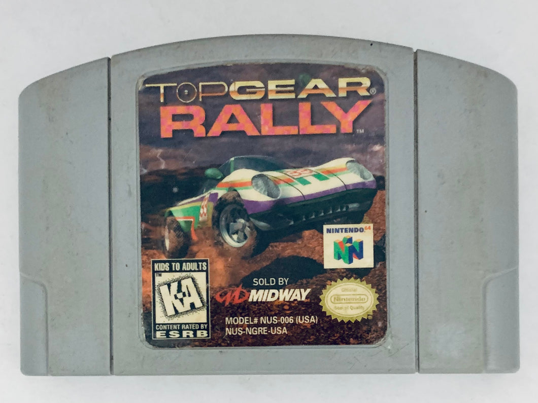 Top Gear Rally - Nintendo 64 - N64 - NTSC-US - Cart (NUS-NGRE-USA)