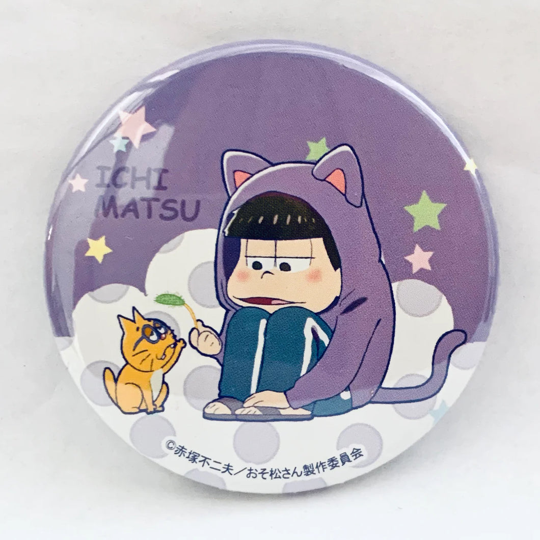 Osomatsu-san in Namjatown - ESP Nyanko & Matsuno Ichimatsu - Can Badge