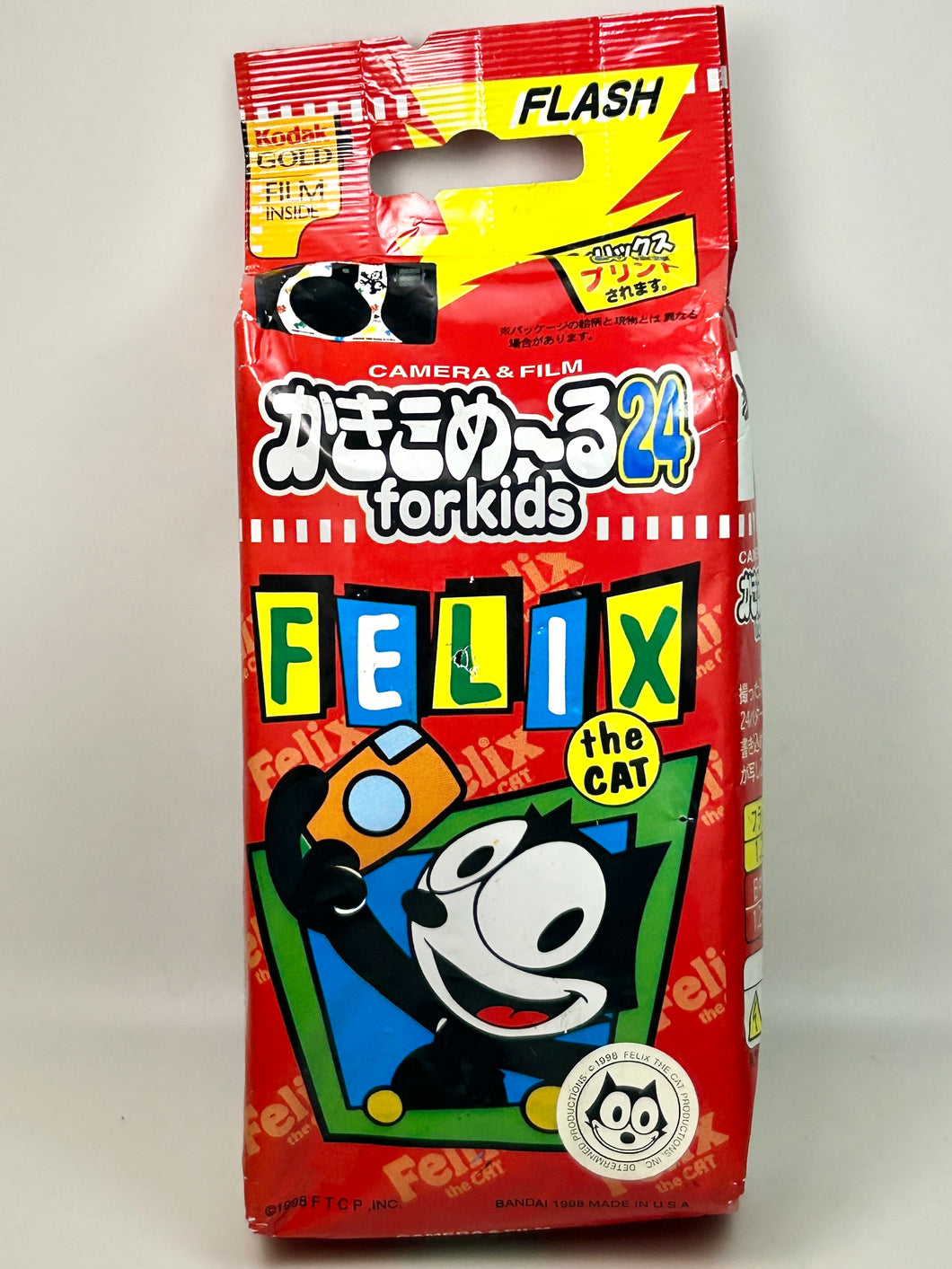 Feliz the Cat Kakikomeru 24 for Kids Disposable Camara