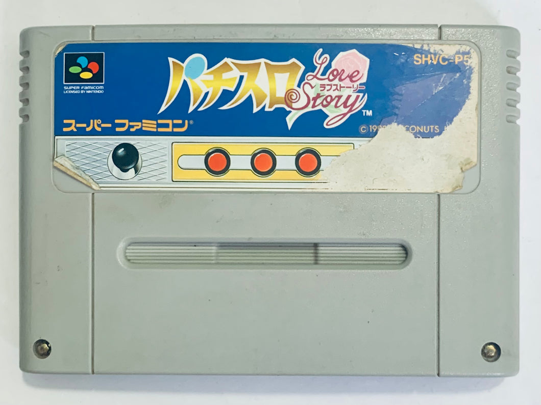 Pachi-Slot Love Story - Super Famicom - SFC - Nintendo - Japan Ver. - NTSC-JP - Cart (SHVC-P5)