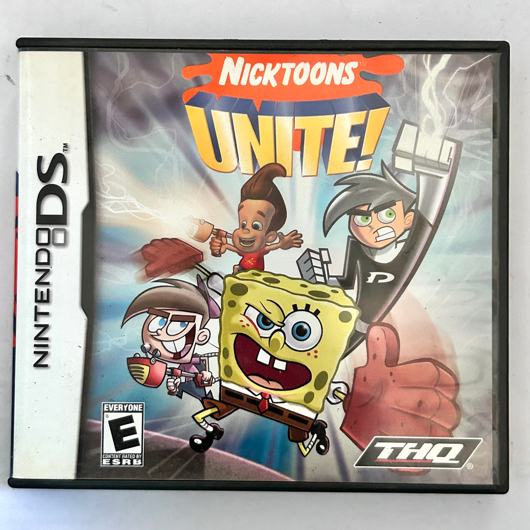 Nicktoons Unite! - Nintendo DS / DSLite DSi XL - NTSC - Box Only (NTR-ANUE-USA)