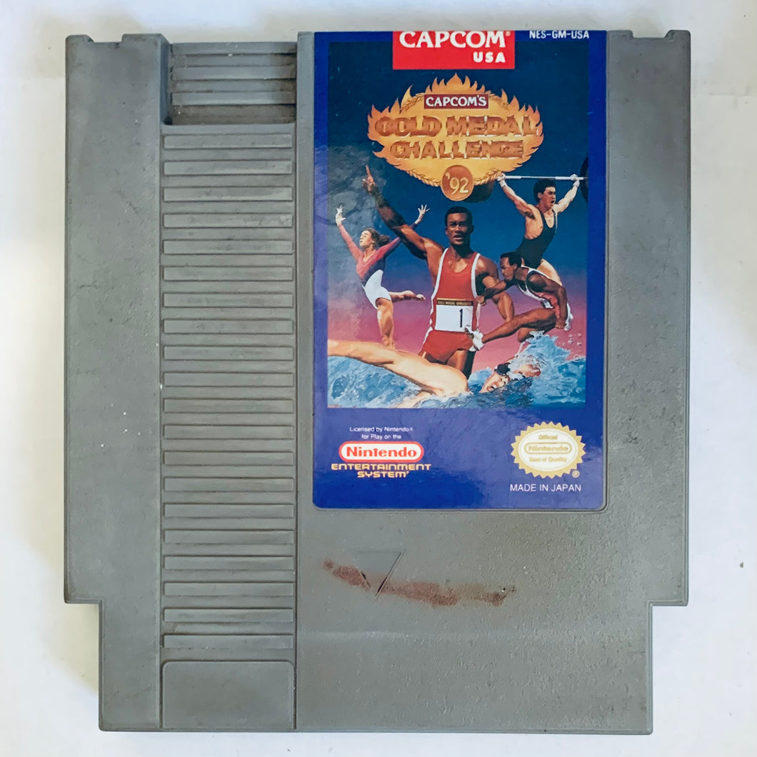 Capcom's Gold Medal Challenge '92 - Nintendo Entertainment System - NES - NTSC-US - Cart (NES-GM-USA)