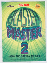 Cargar imagen en el visor de la galería, Blaster Master 2 - Genesis - Original Vintage Advertisement - Print Ads - Laminated A4 Poster
