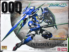 Load image into Gallery viewer, Mobile Suit Gundam 00V - GNT-0000/FS 00 Qan[T] Full Saber - HG00 - GN Sword IV - 1/144
