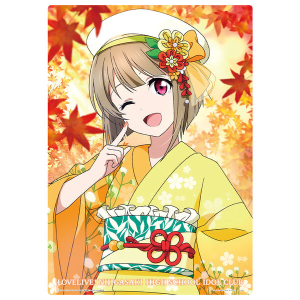 Love Live! Nijigasaki Gakuen School Idol Doukou Kai - Nakasu Kasumi - Illustration Board