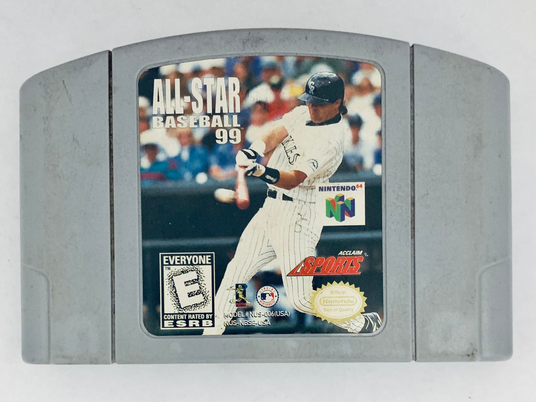 All-Star Baseball 99 - Nintendo 64 - N64 - NTSC-US - Cart (NUS-NBSE-USA)