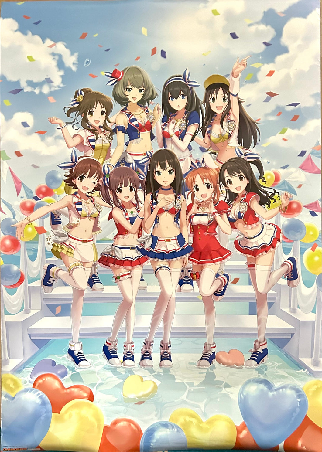 THE iDOLM@STER Cinderella Girls - A2 Poster - The Idolm@ster Cinderella Master - We’re the friends!