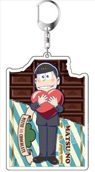 Osomatsu-san x Shibuya Parco - Matsuno Osomatsu - Love Matsu Acrylic Keyholder