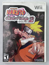 Load image into Gallery viewer, Naruto: Clash of Ninja Revolution 2 - Nintendo Wii / Wii U - NTSC - Box &amp; Manual (RVL-RNYE-USA)
