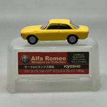 Cargar imagen en el visor de la galería, Alfa Romeo Giulia GTA 1300 Junior 1968 - 1/100 Scale Vehicle - Yellow ver.
