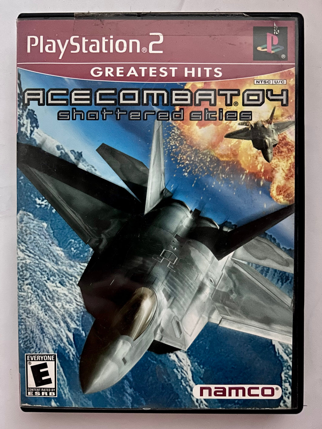 Ace Combat 04: Shattered Skies (GH) - Playstation 2 / PS2 - NTSC - Box & Manual (SLUS-20152GH)