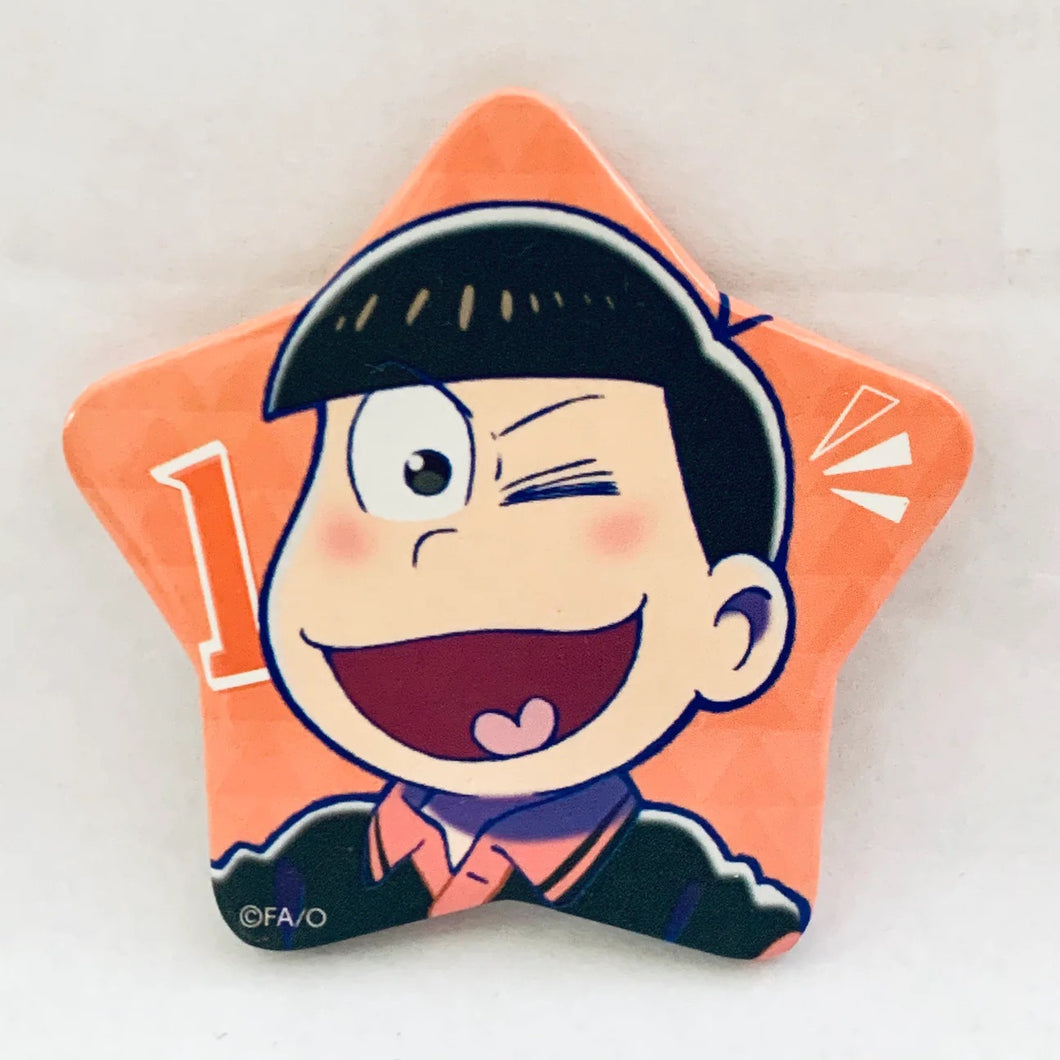 HMV×Osomatsu-san - Matsuno Osomatsu - Star-shaped Can Badge