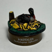 Load image into Gallery viewer, Little Grebe (Tachybaptus ruficollis) - Mini Figure - Bottle Cap

