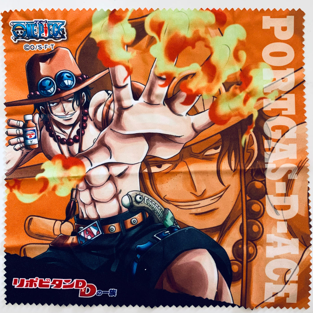 Lipovitan D x One Piece - Portgas D. Ace - Original Cleaner Cloth