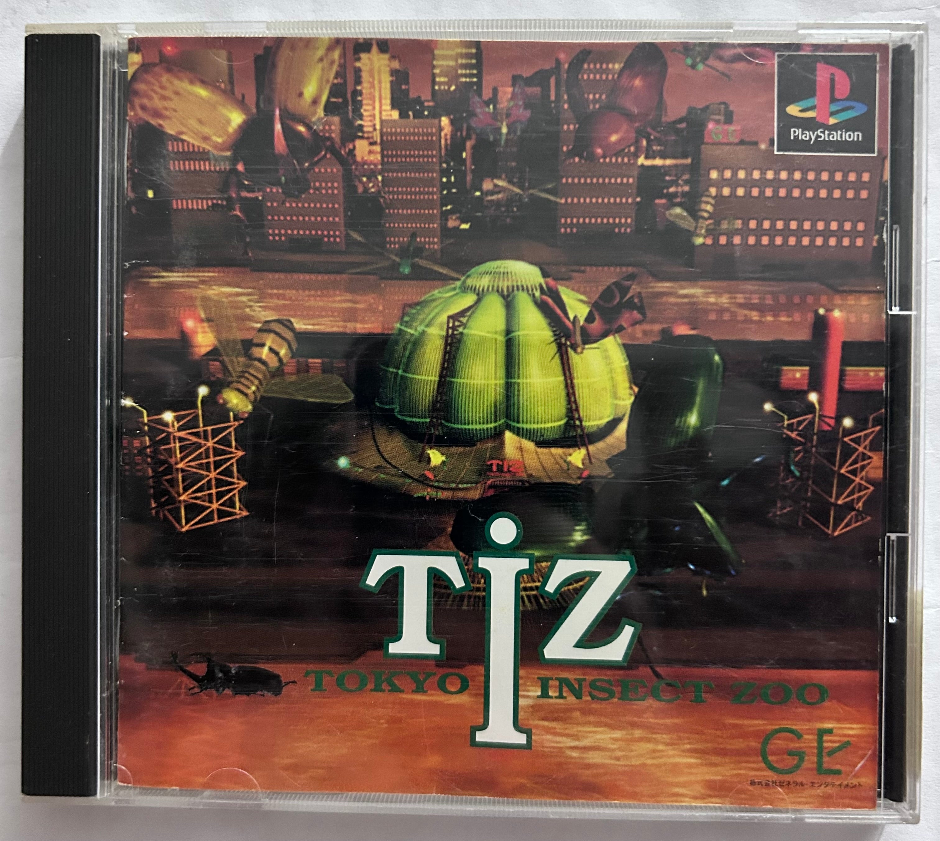 TIZ: Tokyo Insect Zoo - PlayStation - PS1 / PSOne / PS2 / PS3