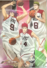 Cargar imagen en el visor de la galería, Gekijouban Kuroko no Basket Last Game - Akashi Seijuurou, Midorima Shintarou &amp; Murasakibara Atsushi - A3 Clear Poster
