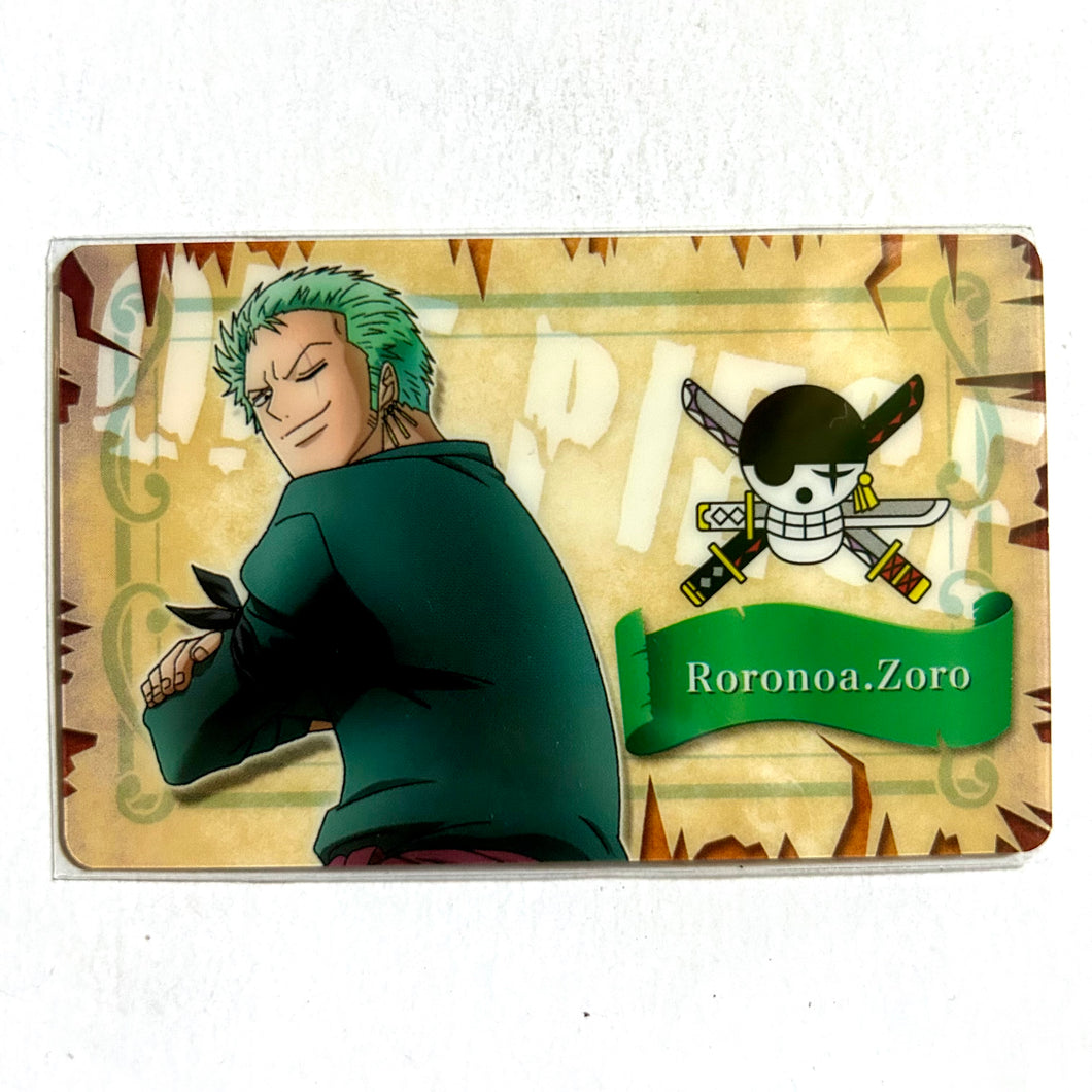 One Piece Grand Arena Tour - Roronoa Zoro - Crew Certificate Card (B)