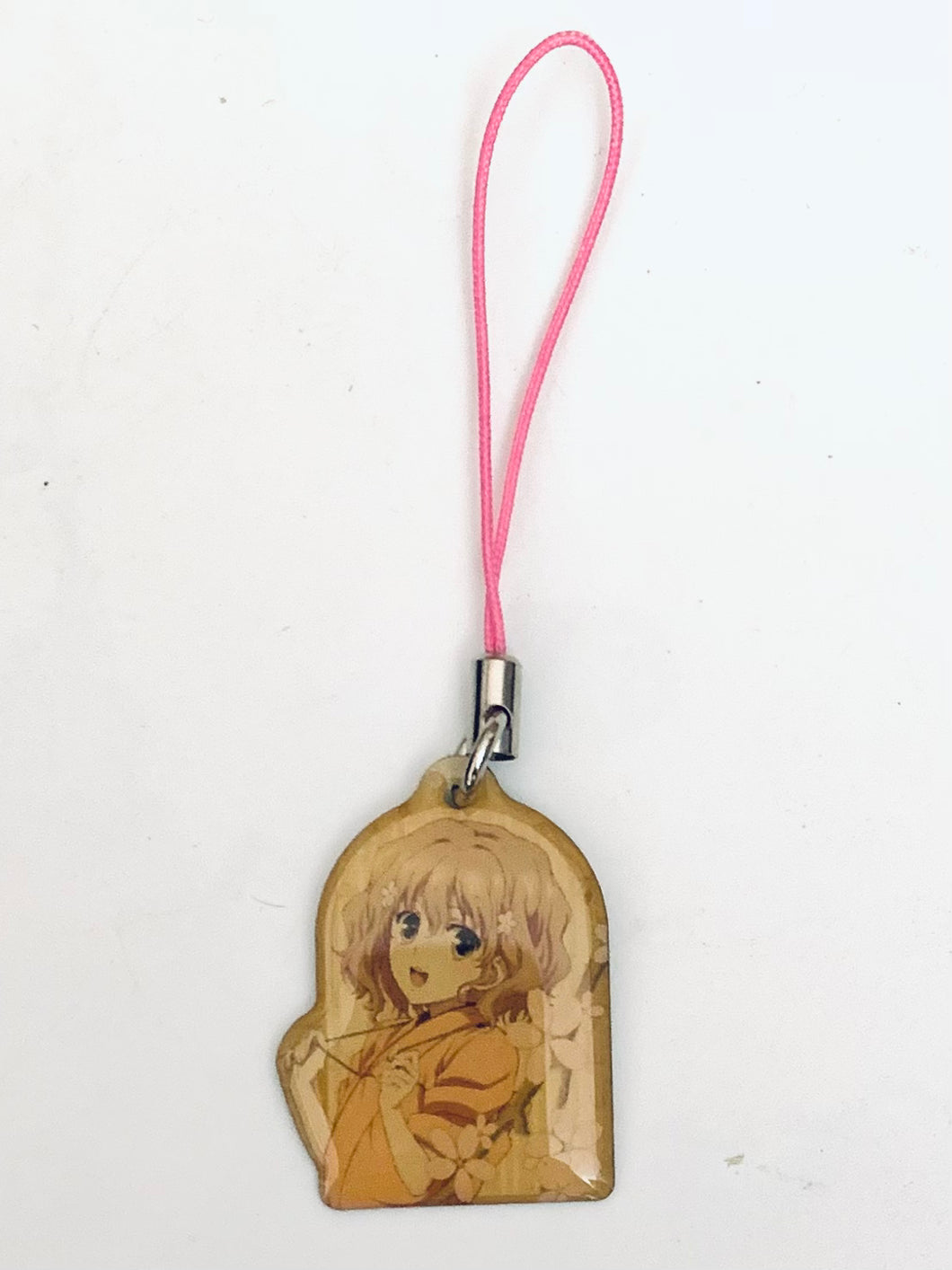 Hanasaku Iroha - Matsumae Ohana - Metal Plate - Charm