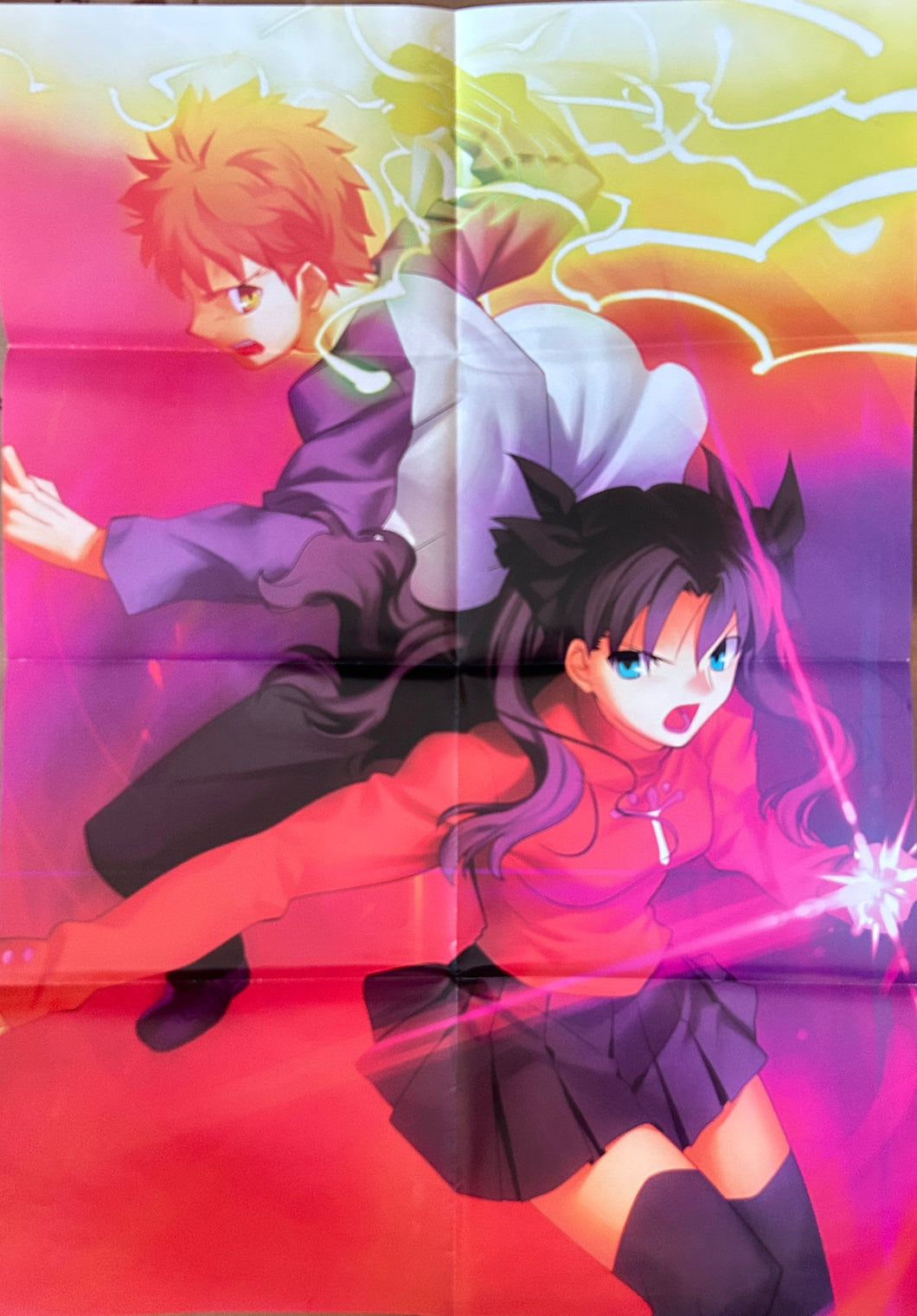Fate/Unlimited Codes - Emiya Shirou & Tohsaka Rin - B1 Poster